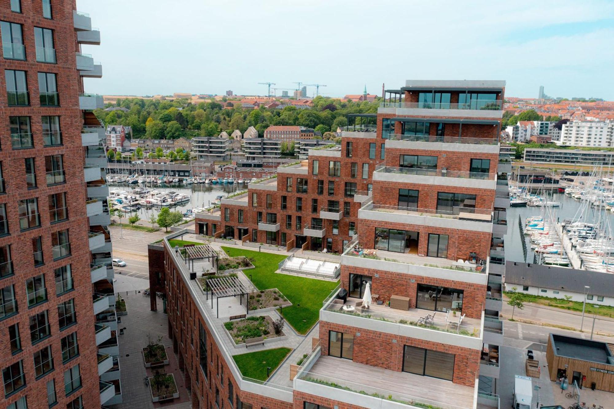 Seaside Apartment With Magical Balcony View Århus Exterior foto