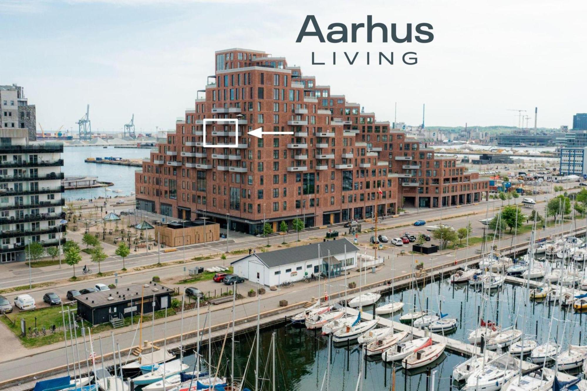 Seaside Apartment With Magical Balcony View Århus Exterior foto